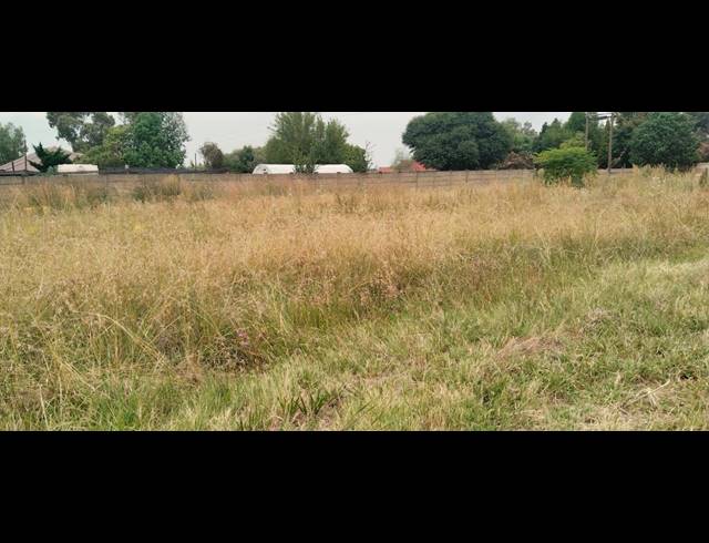 1,005M² VACANT LAND FOR SALE IN RIVERSDALE